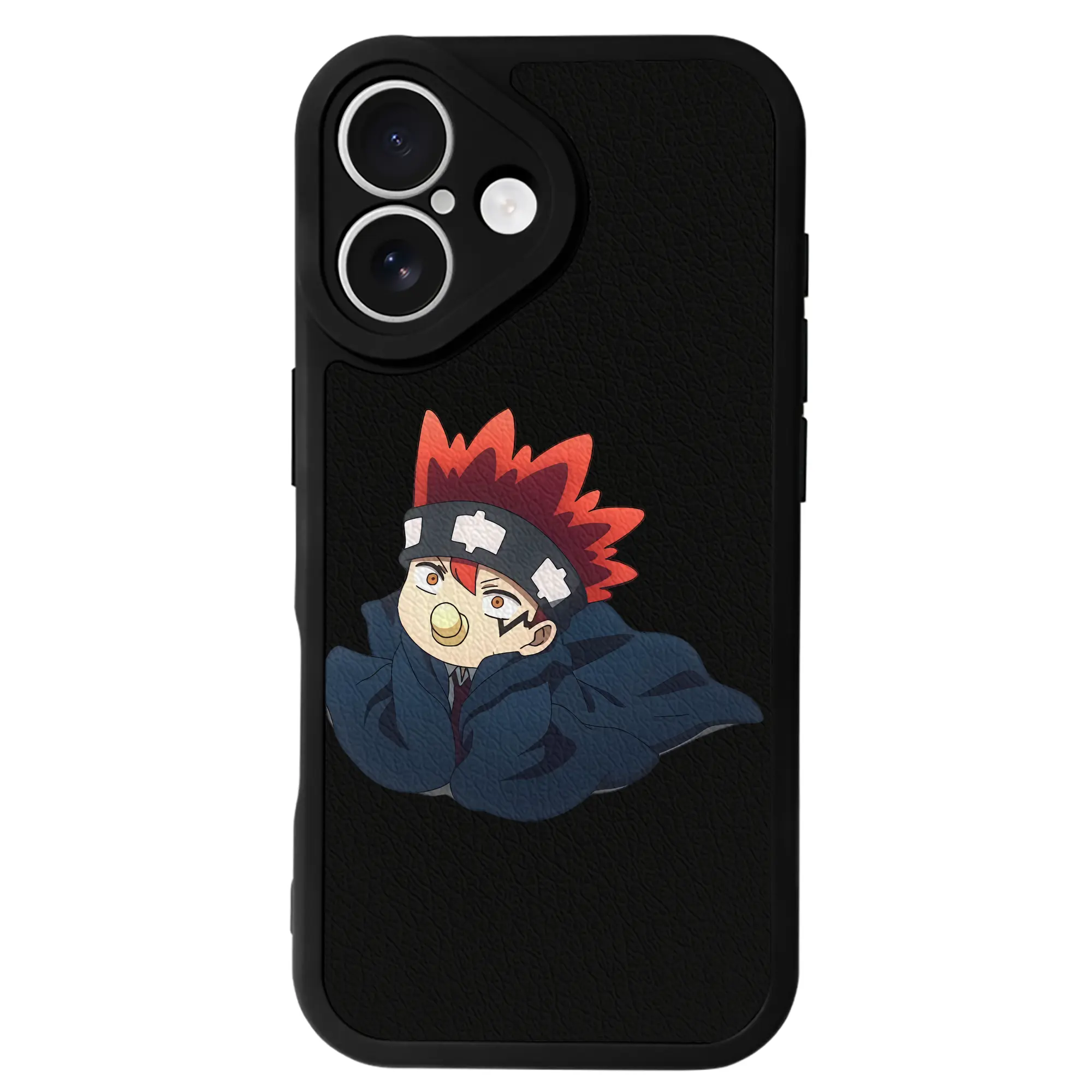 マッシュル グッズ,ドット・バレット - IPhone 16シリーズ対応 ・ シリコンスマホケース ・ レザー調 ・ 高精度フィット ・ 耐衝撃 ・ ワイヤレス充電対応 ・ 精密カット